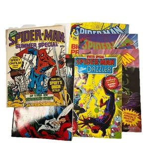 Lot 6 MARVEL SPIDER-MAN SPECIAL & WEEKLY UK Marvel Copper/bronze Age - Picture 1 of 18