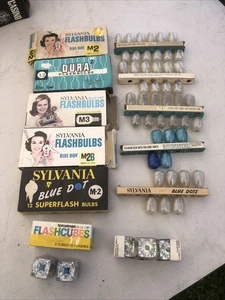 Sylvania M2 M2B M3 Punto Azul Transparente/Azul Cámara Flash Bombillas Y Cubos Flash - Imagen 1 de 6