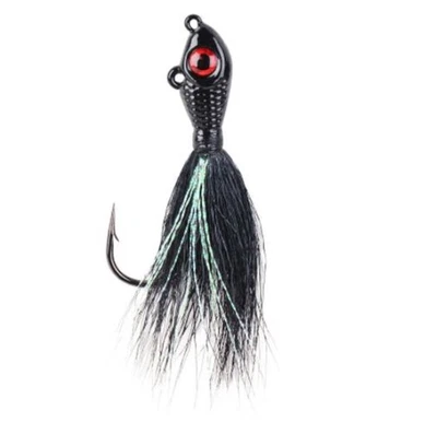 Verkauf Mustad BEB-3/4-BK Bucktail Big Eye 3/4 Oz Black (0853) - Bild 1 von 4