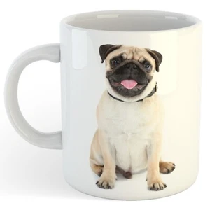Pug Dog Funny Novelty Coffee Mug Cup Birthday Gift Animal Pet Male Female - Picture 1 of 3