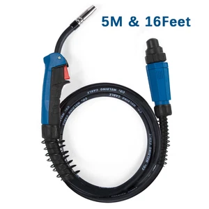 Aircooled Quick Connector 5M 16Feet for 15AK Welding Gun for MIG Welding Machine - Picture 1 of 11