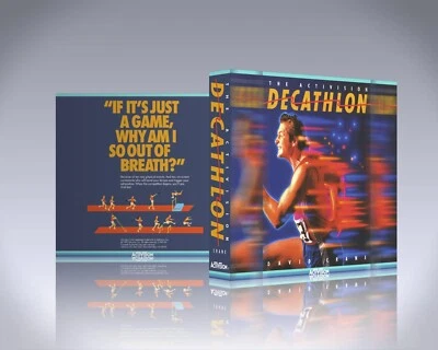 Atari 5200 Case - NO GAME - Activision Decathlon - Image 1 of 3