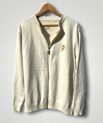 Pittsburgh Pirates PNC Bank Mr Rogers Neighborhood Promo Sweater Cream Men’s XL Cover