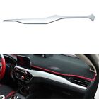 2019-2020 For Ford Focus St Rs Abs Silver Central Console Dashboard Strip Trim