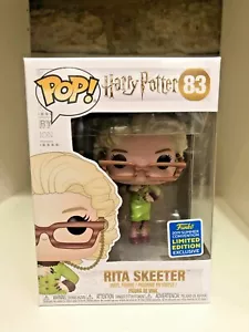 Rita Skeeter SDCC 2019 convención exclusiva funko pop Harry Potter Miranda R #83 - Imagen 1 de 6