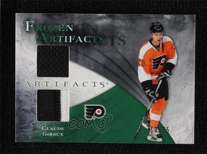 2010 Artifacts Frozen Jersey Emerald Jersey/Patch /25 Claude Giroux #FA-CG Patch