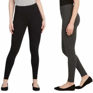 NWT Max & Mia Women's High Waist Cotton Model Leggings - Picture 1 of 11