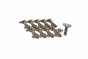 10x piece pot band half overlay with hydraulic damper hinge Cup hinges DANCO - Picture 1 of 6