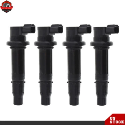 Pacote com 4 bobinas de ignição para Yamaha YZF-R1 R1 FZ1 VMAX 1700 YZF-R6 R6 YZF-R6S R6S - Imagem 1 de 4