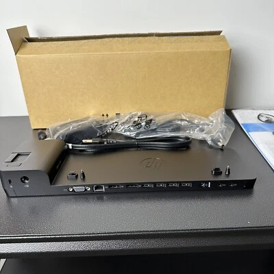 HP UltraSlim Docking Station D9Y32UT#ABA For ProBook, EliteBook, ZBook USB 3.0 - Image 1 of 4