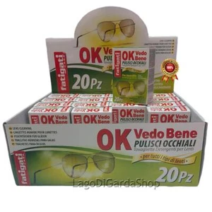 20 TISCHDECKEN LINSENREINIGER BRILLENREINIGER TÜCHER OK SEHE GUT - Bild 1 von 3