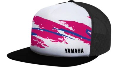 NUEVO YAMAHA APPAREL 2501-3783 Yamaha Graffiti Snapback Hat - Blanco - MOTOCICLETA Foto 1 de 3