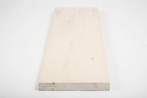 Fensterbank Regalbrett Treppenstufe Birke rustikal 40 mm gekalkt weiß geölt - Bild 1 von 12