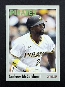 ANDREW MCCUTCHEN 2024 Topps Archives #126 Pittsburgh Pirates - Picture 1 of 2