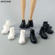 5Pairs/lot Fashion Sneakers for 11.5" Doll Shoes High Heel Foot Flat Shoes1/6
