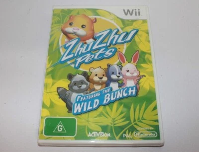 Nintendo Wii Zhu Zhu Pets Featuring The Wild Bunch Game Brand New & Sealed - Image 1 of 2