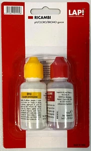 Ricambi per Test kit per Piscine di pH Cloro Bromo in Gocce Analisi con reagenti - Foto 1 di 2