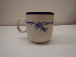 Vintage Teetasse Permastone Amour Kaffeebecher Made in Japan Blau & Weiß 309 - Bild 1 von 6