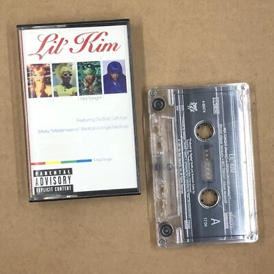 LIL KIM Cassette Tape 90s Rap Hip Hop NOT TONIGHT MAXI EXTENDED MIXES - Image 1 of 4