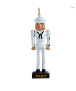U.S. NAVY Sailor Nutcracker Christmas Ornament, by Kurt Adler - Picture 1 of 1