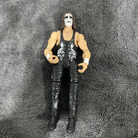 WWE Sting The Crow Action Figure Series 55 Mattel 2015 Wrestling 7" Cover