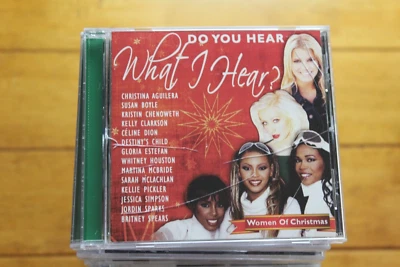 VARIOUS "WOMEN OF CHRISTMAS DO YOU HEAR WHAT I HEAR" AUDIO CD [LIKE NEW]  - Image 1 of 4