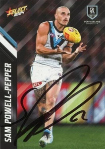 Signed 2024 Port Adelaide Power AFL Select Footy Stars Card - Sam Powell-Pepper - Picture 1 of 3