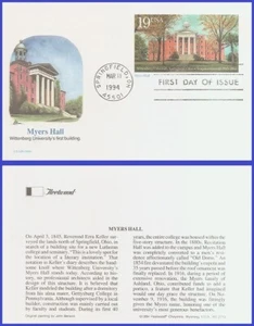 USA4 #UX175 U/A FLEETWOOD FDC   Meyers Hall - Picture 1 of 1