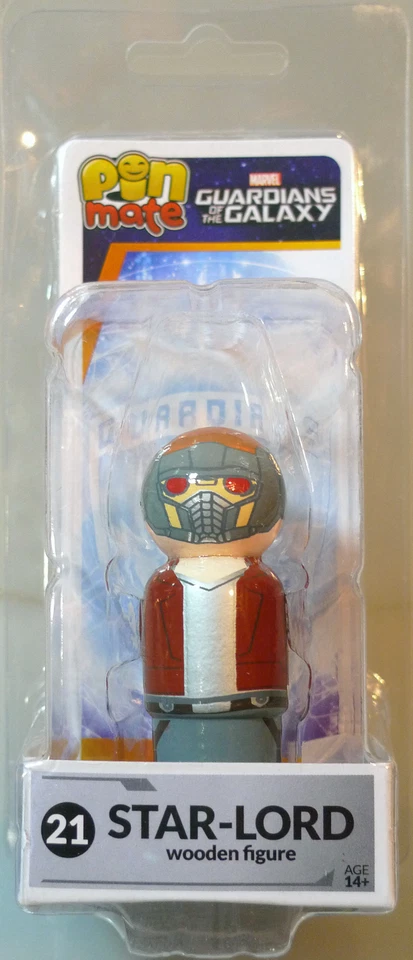 Guardianes de la Galaxia Pin Mate Figura Madera Onda 1 21 Star-Lord 05253 Foto 1 de 1