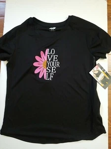 Damenbekleidung Personalisiertes Shirt Größe Schwarz Stickmaschine - Bild 1 von 7