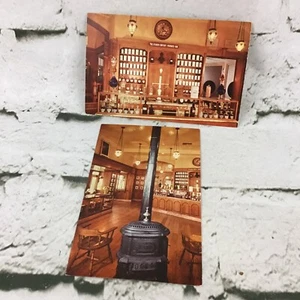 Disneyland VTG Upjohn Company Postcard Lot Of 2 Theme Park Memorabilia - Picture 1 of 6