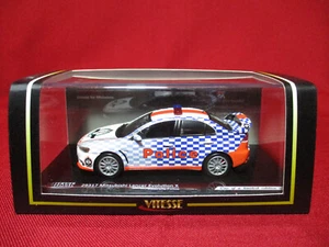1/43 Scale NSW Police Car Mitsubishi Lancer Evolution X Ltd Ed Vitesse Evo 10 - Picture 1 of 6