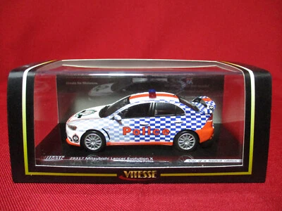 1/43 Scale NSW Police Car Mitsubishi Lancer Evolution X Ltd Ed Vitesse Evo 10 - Image 1 of 4