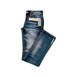 BRAND NEW Rock Revival Ryker Straight Jeans Men 29 X 34 Fast Shipping - Picture 1 of 5