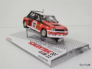Slot car Scalextric U10411S300 Renault 5 Turbo #22 Scalextric Club 2022 - Imagen 1 de 5