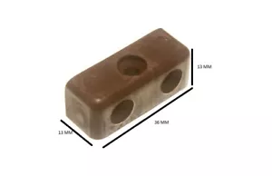 Paquete de 12 bloques de unión de conexión de muebles Modesty Fixit - Imagen 1 de 1