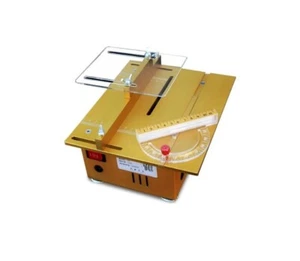 Mini Table Saw Portable DIY Wood Cutting Machine Woodworking Grinder Polisher - Picture 1 of 16
