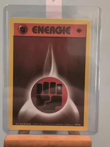 1999 German Fighting Energy  (Energie) 97/102 1st Edition Base Set Pokemon Card - Picture 1 of 2