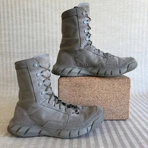 Oakley Assault 2 Light Tactical Combat Boots Mens 6 Sage Green Leather 11188-751 - Picture 1 of 22