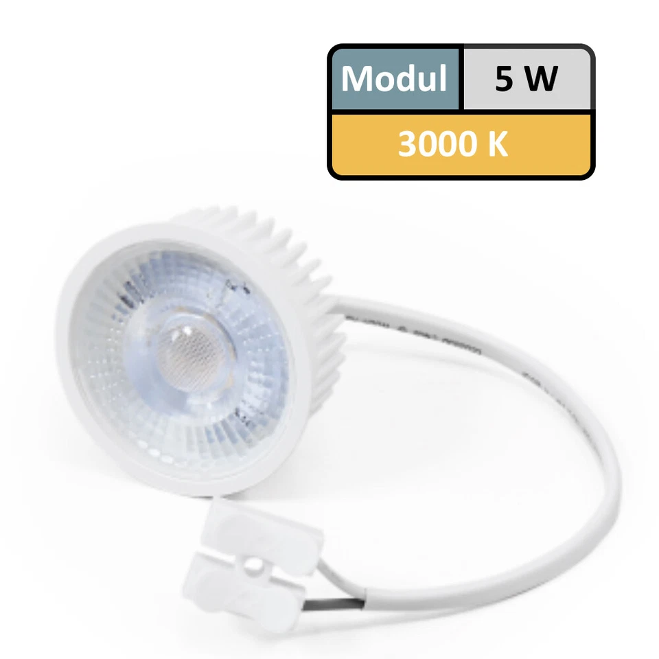 McShine MCOB 5W 400 Lumen 230V 3000K LED-Modul - Warmweiß