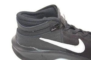 ZAPATOS DE BALONCESTO NIKE TEAM HUSTLE D 10 FLYEASE DD7303-004 NEGROS/MTL/SL NIÑOS GRANDES - Imagen 1 de 10