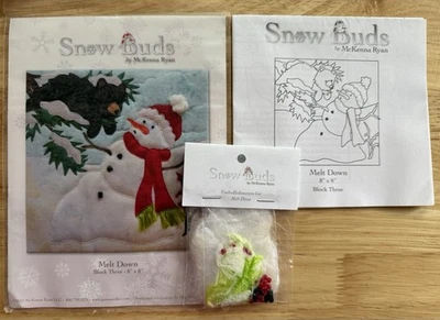 Snow Buds McKenna Ryan Bloque 3 Patrón Fusión con Paquete de Adornos Foto 1 de 4