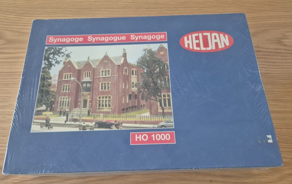 HELJAN HO GAUGE 1000 SYNAGOGUE BRONX NEW YORK BUILDING KIT BRAND NEW SEALED - Image 1 of 3