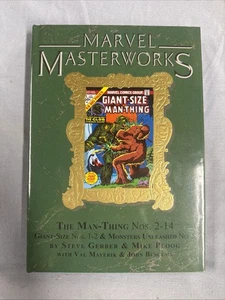 MARVEL MASTERWORKS #385 MAN-THING Volume #2 DM HC (2025) $75 Global Shipping - Picture 1 of 3