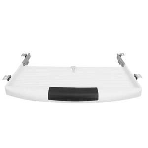 Keyboard Tray White Drawer under Desk Computer Stand Extender for - Picture 1 of 10