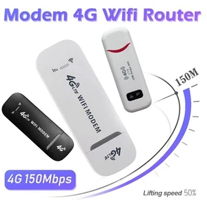Unlocked 4G LTE WIFI Wireless USB Dongle Stick Mobile Q Hotspot 2022 SIM S1I7 - Zdjęcie 1 z 14