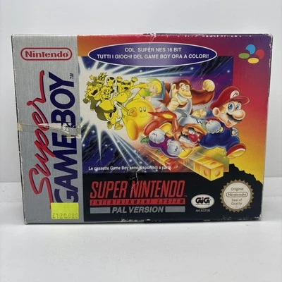 Super Game Boy Super Nintendo SNES Pal Version GIG - Immagine 1 di 4