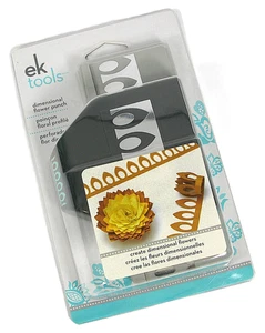 NEW ek Tools DIMENSIONAL FLOWER PUNCH Paper Shapers For Scrapbook & Cards - Picture 1 of 1