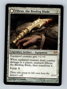 1x LP MTG Elbrus, la Lama di Legatura - Dark Ascension (DKA) #147 - Magic - Foto 1 di 2