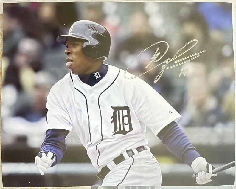 奥斯汀·杰克逊签名亲笔签名光泽8x10照片底特律老虎队 — 第 1/1 张图片